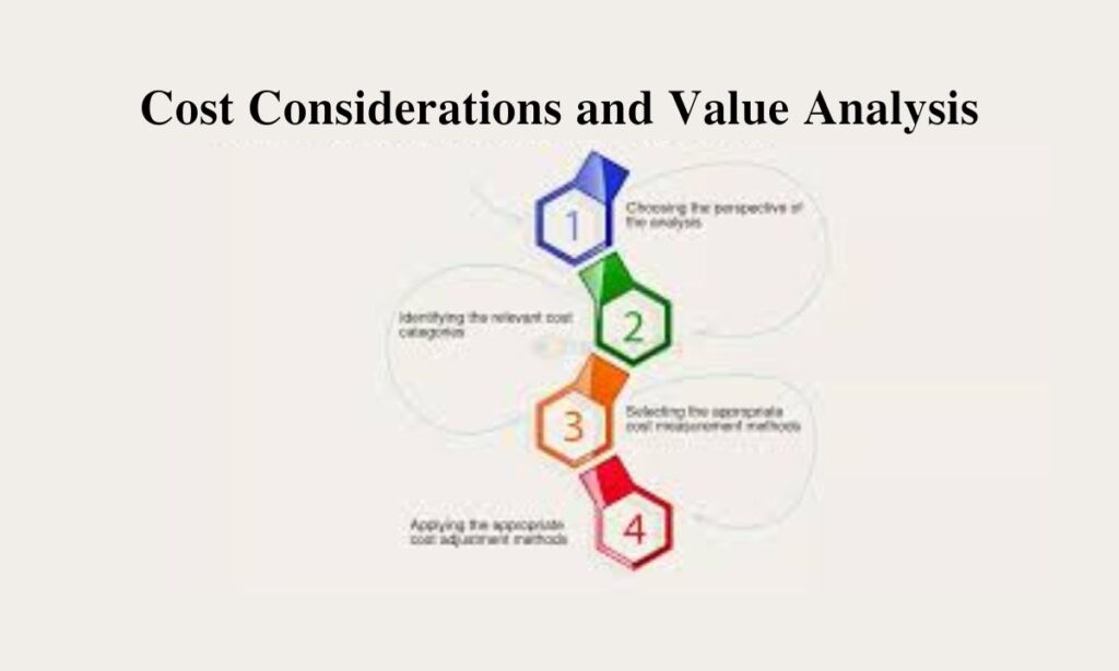 Cost Considerations and Value Analysis
