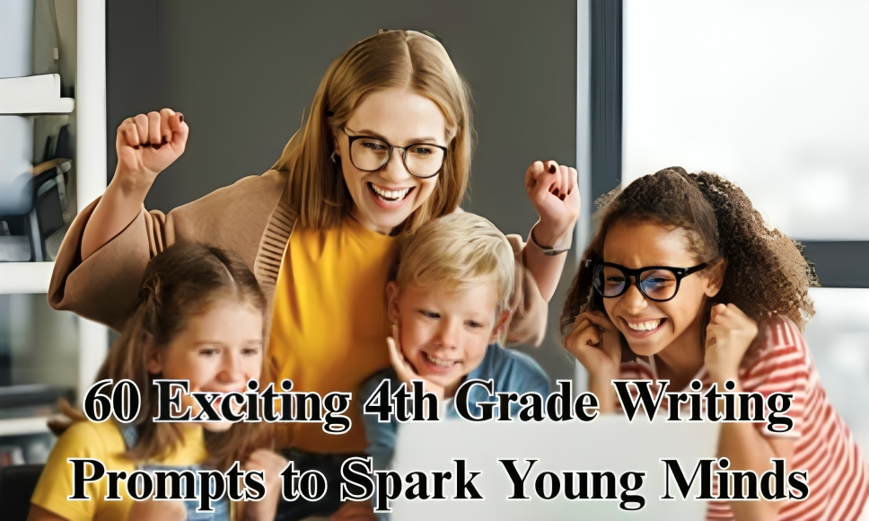60 Exciting 4th Grade Writing Prompts to Spark Young Minds