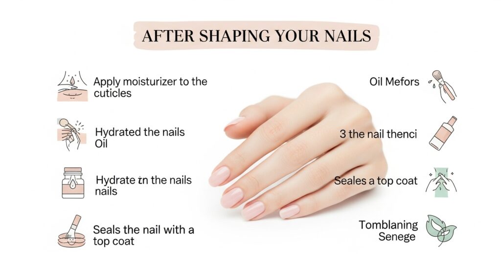 Nail Care Tips After Shaping