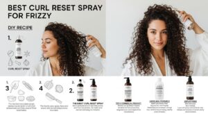 Best Curl Reset Spray for Frizzy Hair - DIY Recipe & Top 5 Products