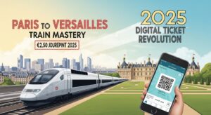 Paris to Versailles Train Mastery: Local Expert's €2.50 Journey Blueprint (2025 Digital Ticket Revolution)