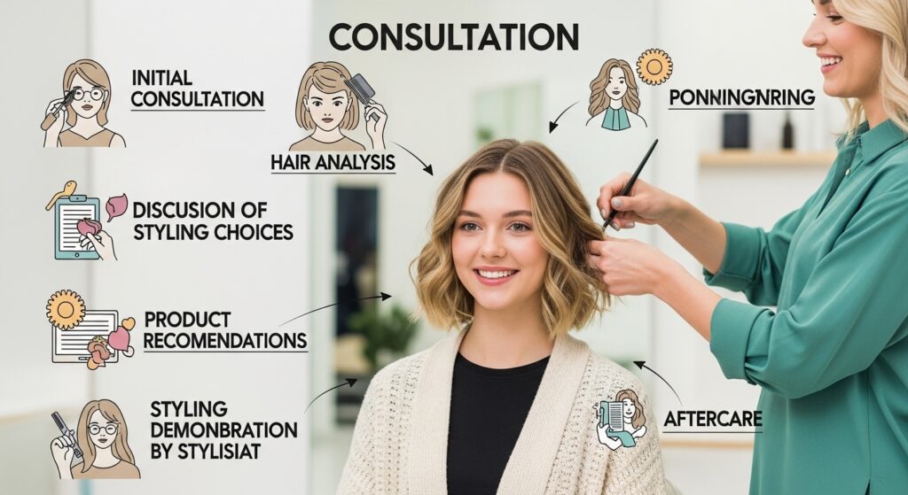Step-by-Step Hair Consultation Process