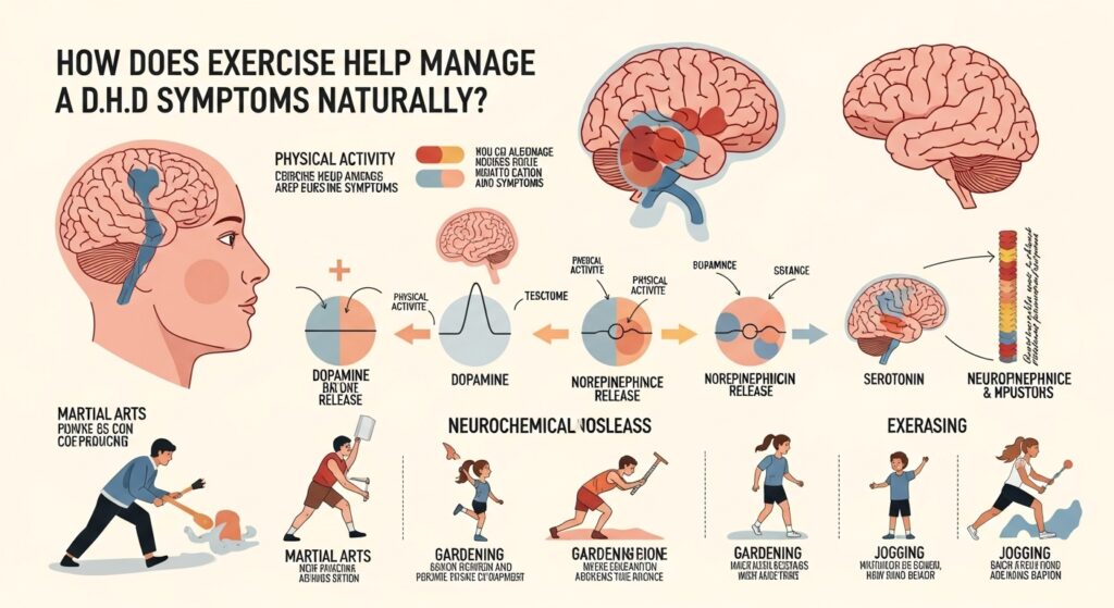 How Does Exercise Help Manage ADHD Symptoms Naturally?