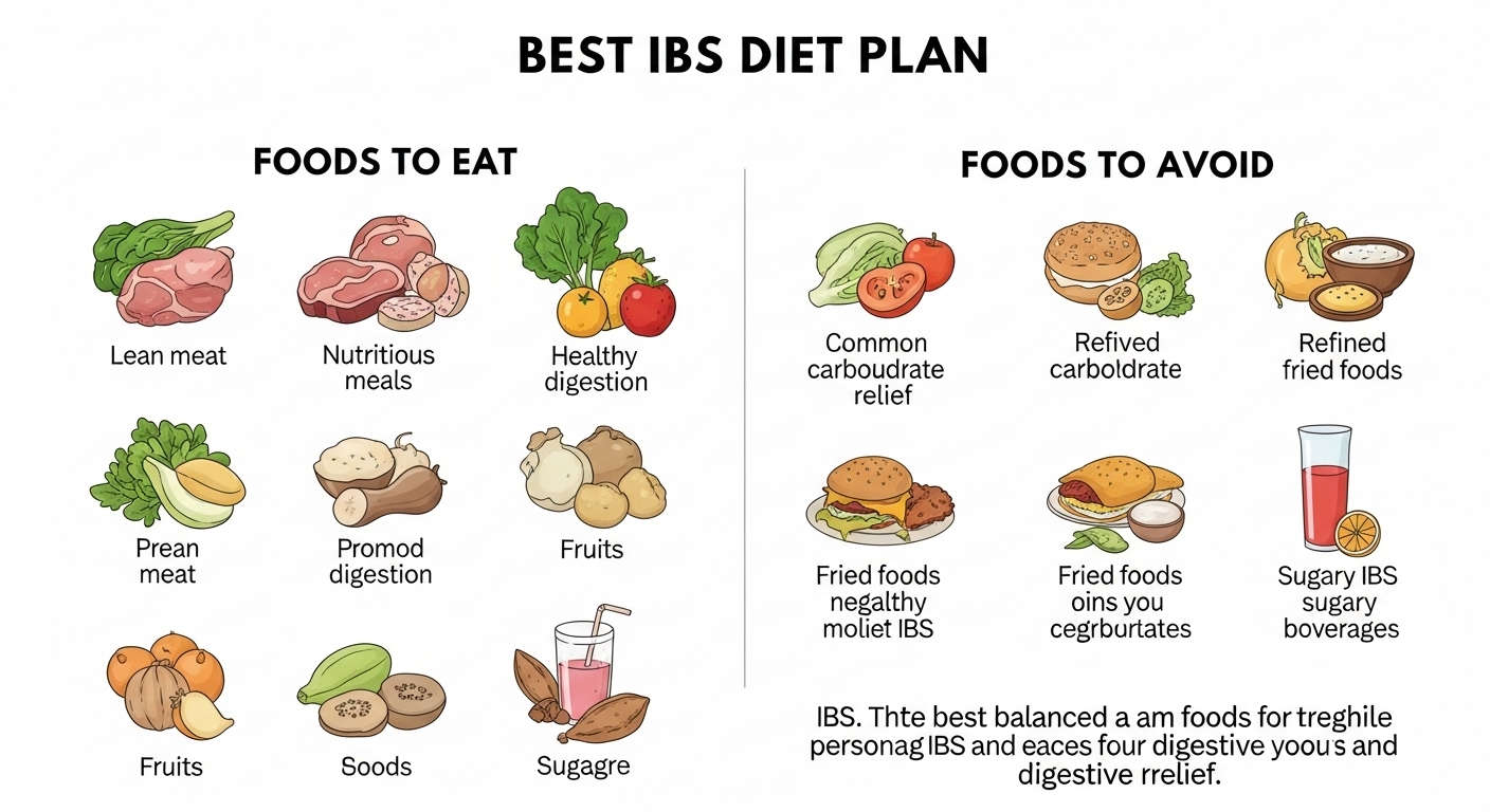 Best IBS Diet Plan: Foods to Eat and Avoid for Digestive Relief