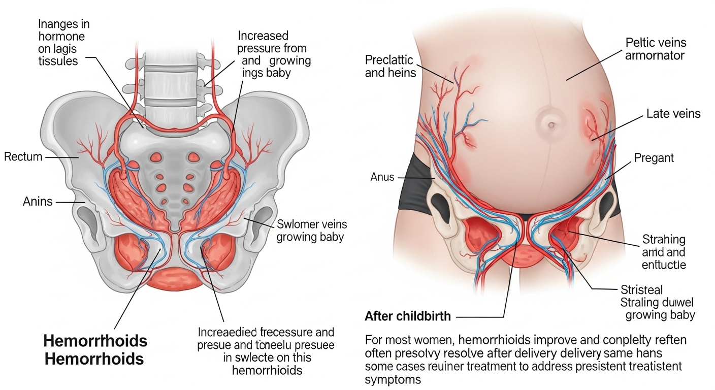 Do Pregnancy Hemorrhoids Go Away Permanently After Delivery?