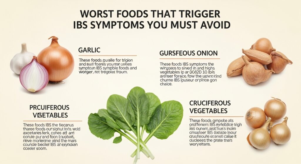 Worst Foods That Trigger IBS Symptoms You Must Avoid
