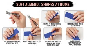 How to Shape Nails into Soft Almond at Home?