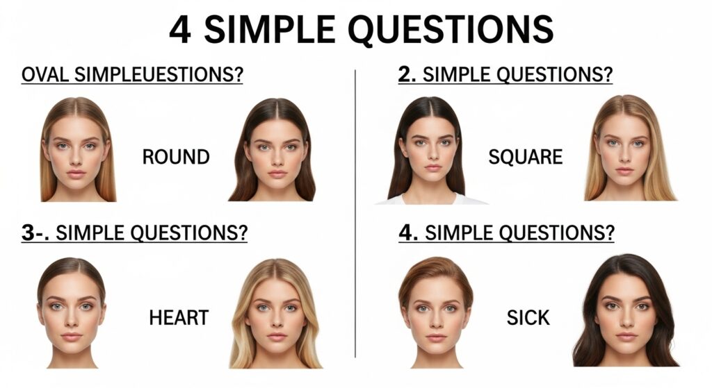 4 Simple Questions to Determine Your Face Shape