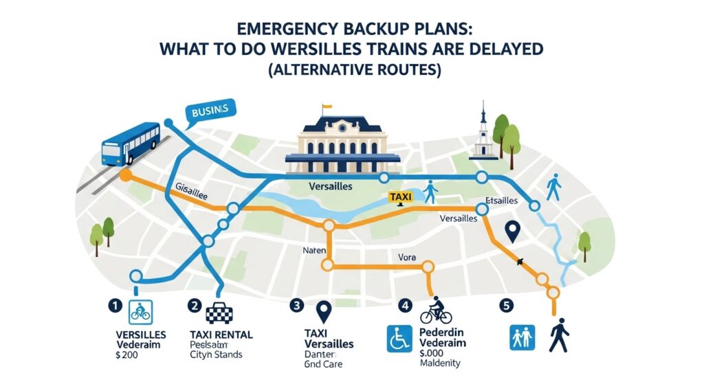 Emergency Backup Plans: What to Do When Versailles Trains Are Delayed (Alternative Routes)