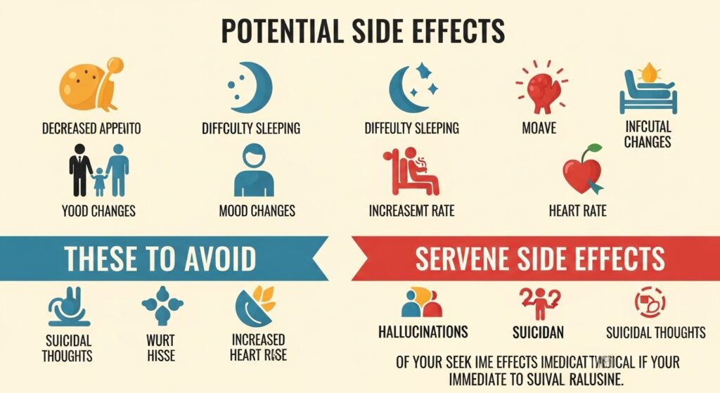 What Are the Side Effects of ADHD Medications to Avoid?