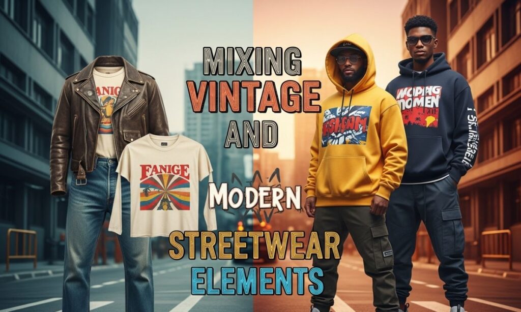 6. Mixing Vintage and Modern Streetwear Elements