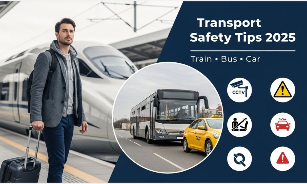 3. Transportation Security: Train, Bus & Car Travel Safety Tips