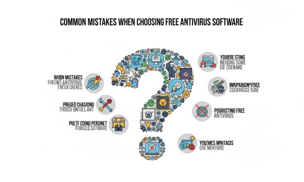Common Mistakes When Choosing Free Antivirus Software