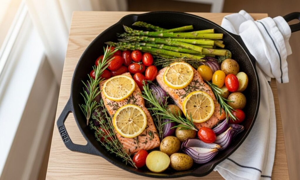 One-Pan Healthy Dinner Ideas That Save Time and Dishes