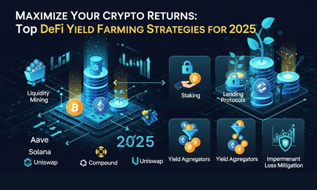 Maximize Your Crypto Returns: Top DeFi Yield Farming Strategies for 2025