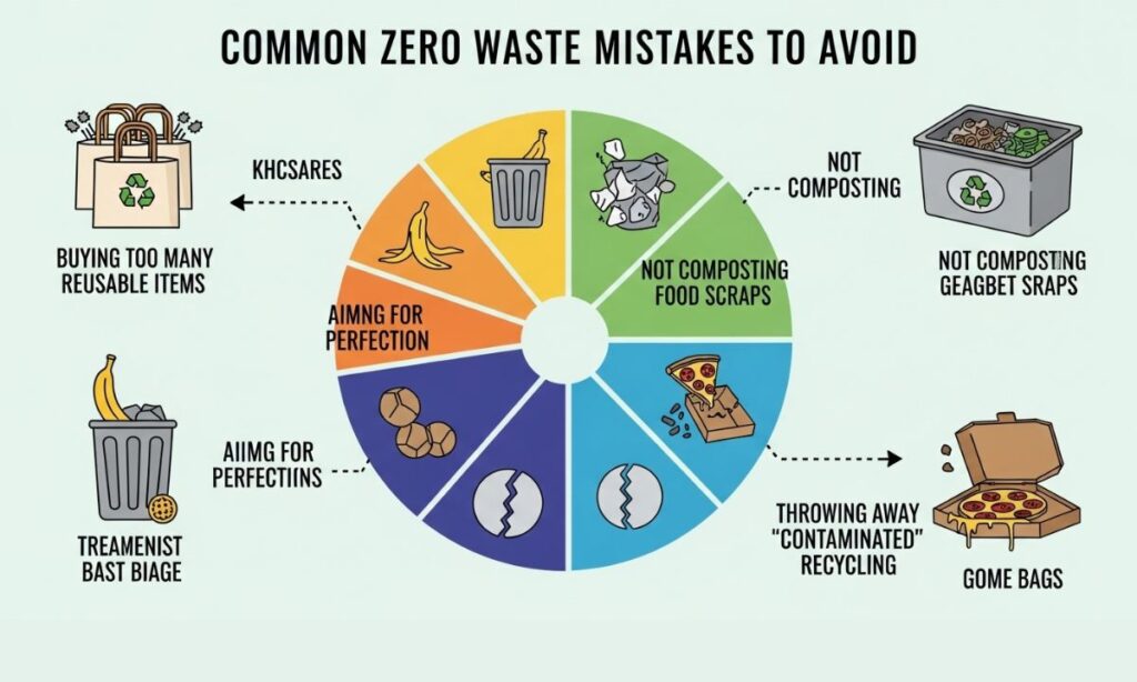 Common Zero Waste Mistakes to Avoid